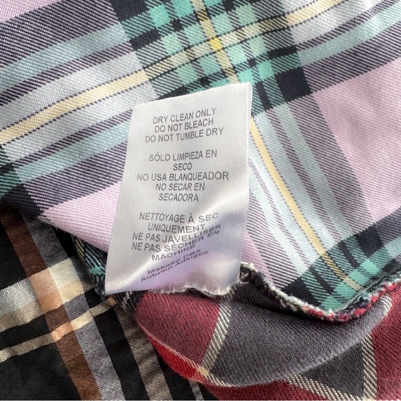 Autumn Adeigbo Sierra Midi Dress Tatran Plaid Patchwork Sleeveless Square Neck - Picture 11 of 16